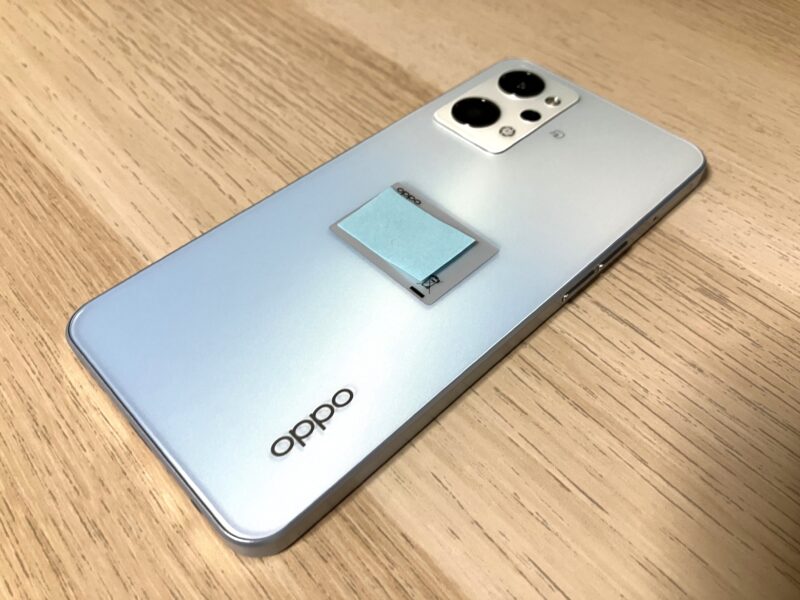 『OPPO Reno7 A』ドリームブルー